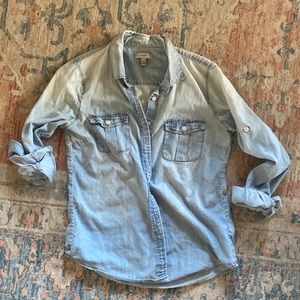 J. Crew chambray shirt